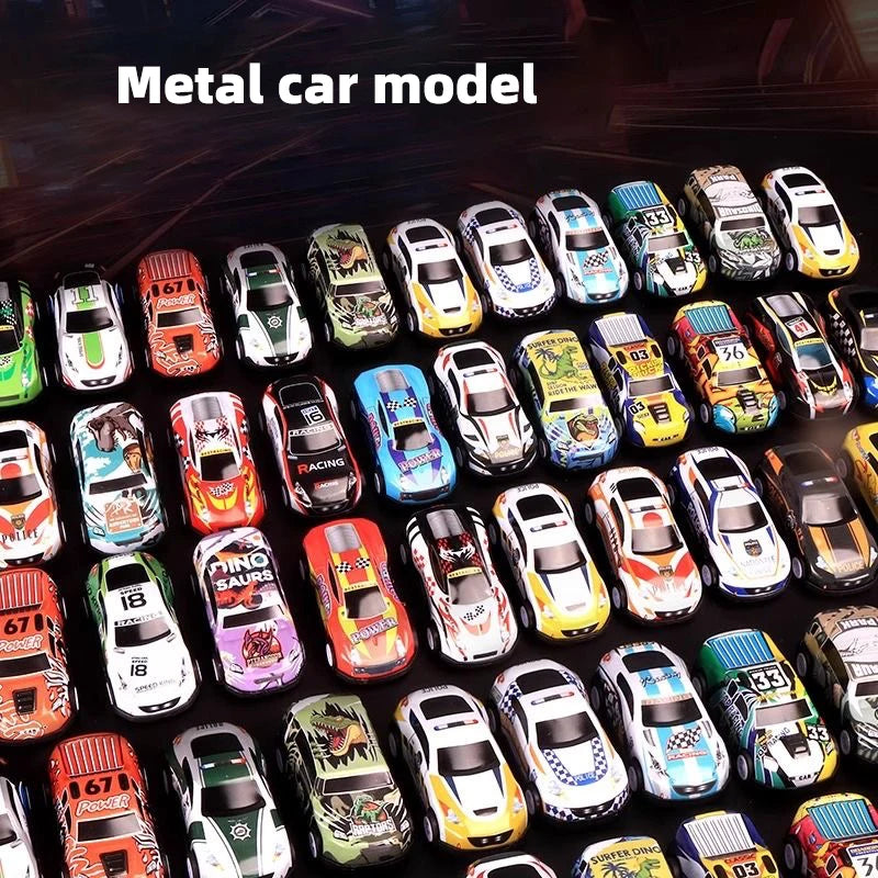 48-Piece Alloy Car Gift Set