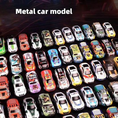 48-Piece Alloy Car Gift Set