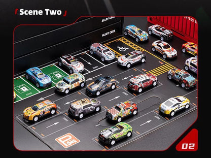 48-Piece Alloy Car Gift Set