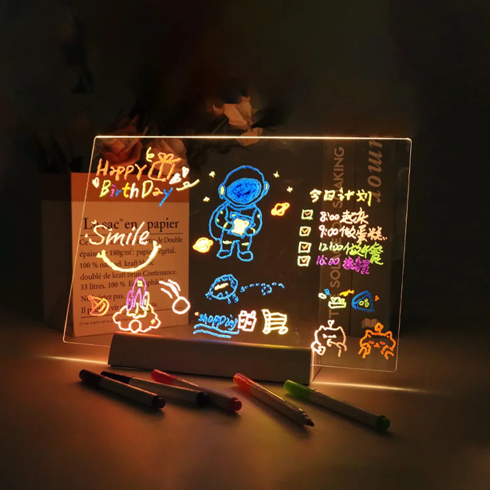 Comfora Tinova™ LED Message & Drawing Board