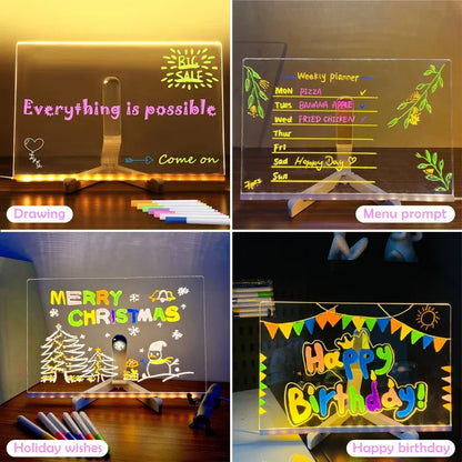 Comfora Tinova™ LED Message & Drawing Board
