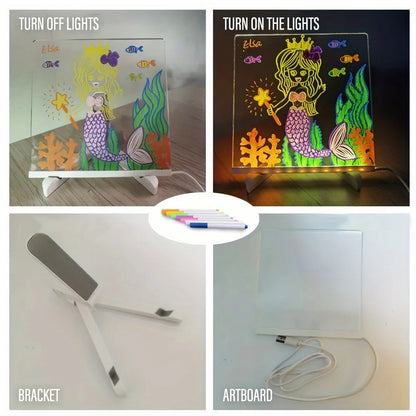 Comfora Tinova™ LED Message & Drawing Board