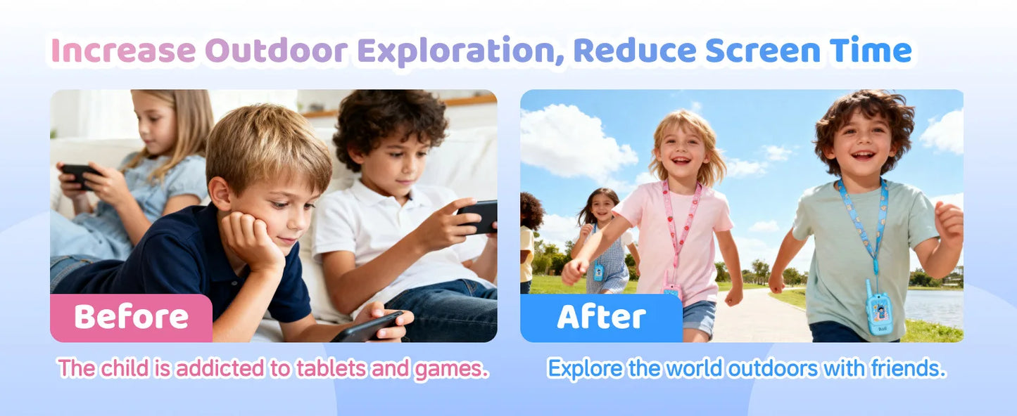 Kids Smart Video Walkie Talkie Camera