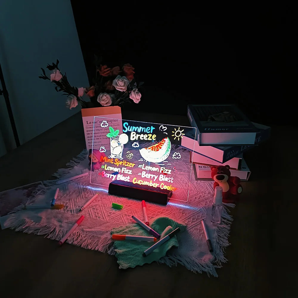 Comfora Tinova™ LED Message & Drawing Board