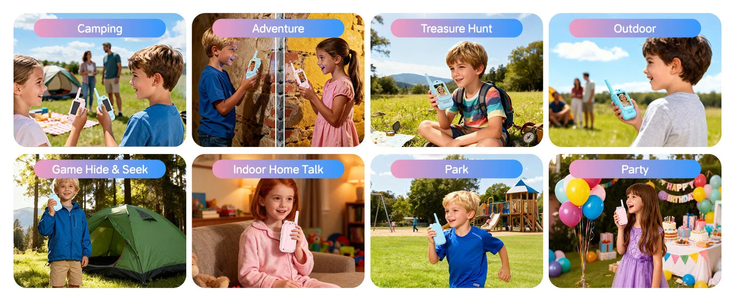 Kids Smart Video Walkie Talkie Camera