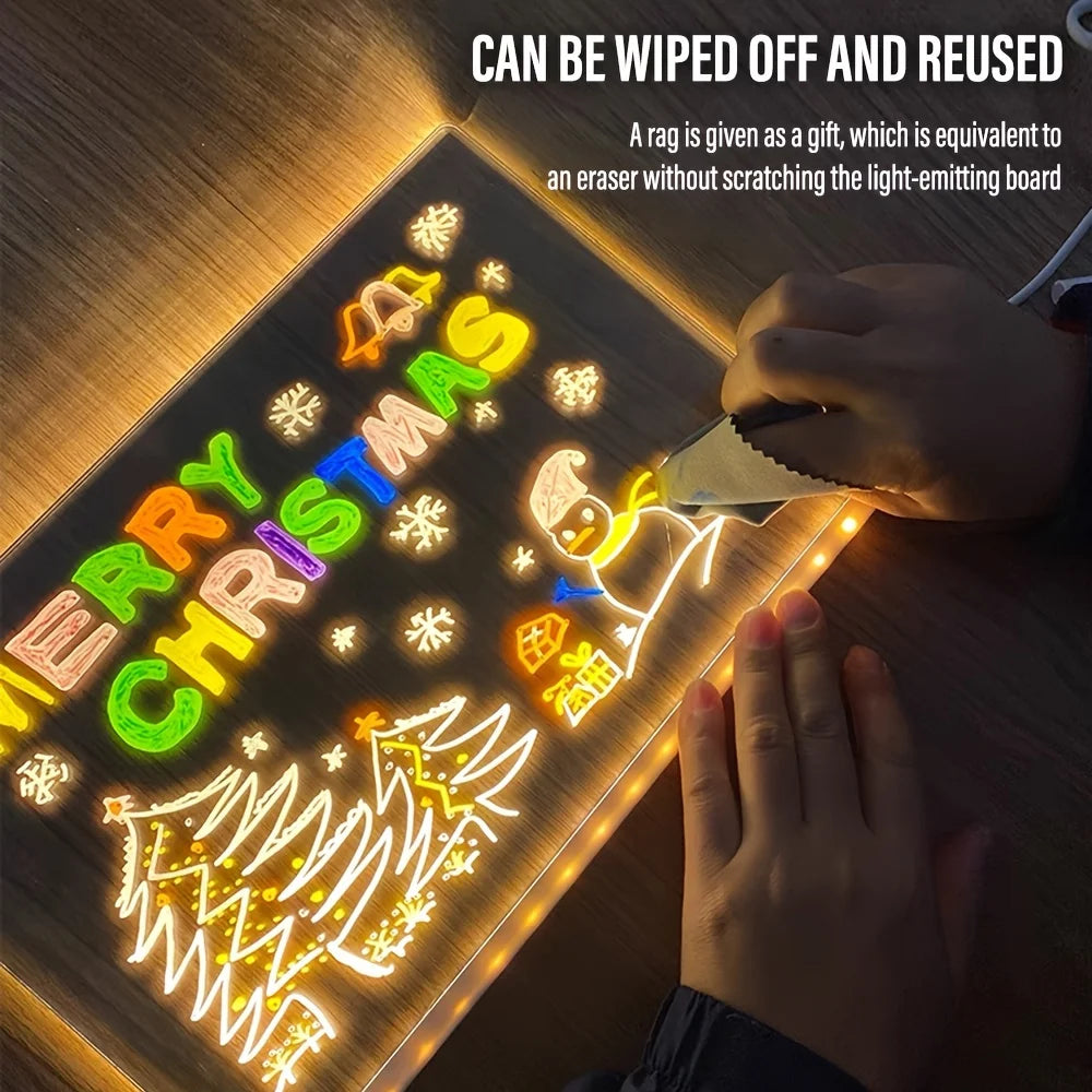 Comfora Tinova™ LED Message & Drawing Board
