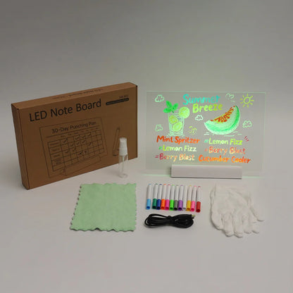 Comfora Tinova™ LED Message & Drawing Board