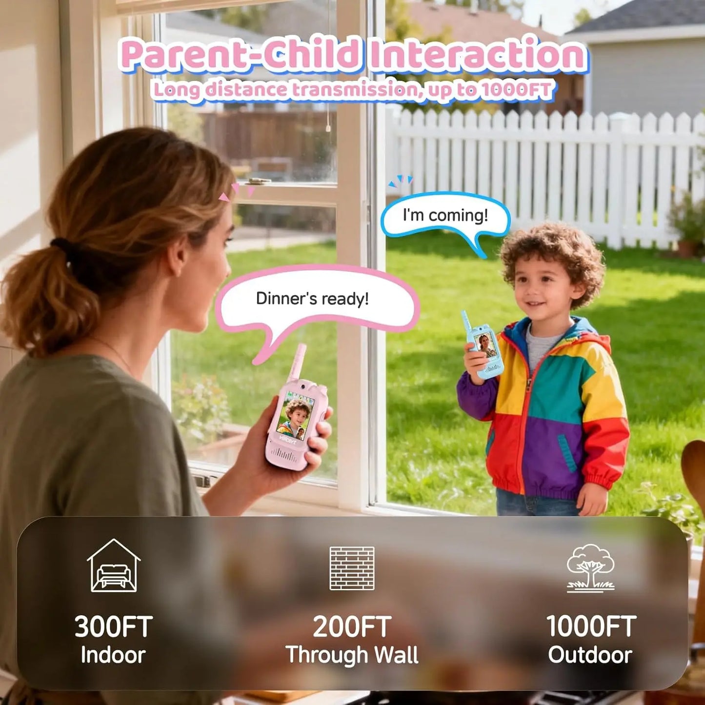 Kids Smart Video Walkie Talkie Camera