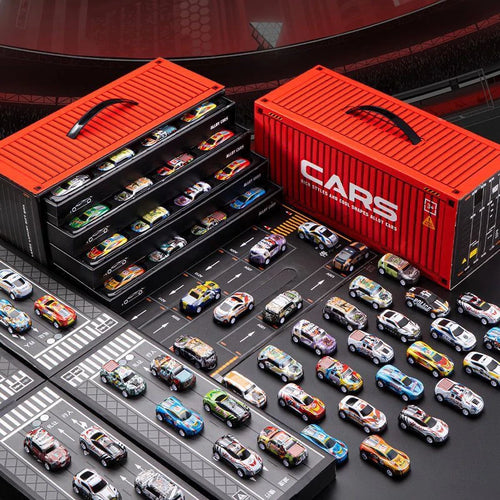 48-Piece Alloy Car Gift Set
