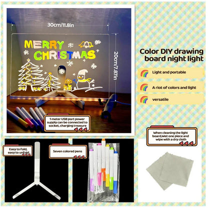 Comfora Tinova™ LED Message & Drawing Board