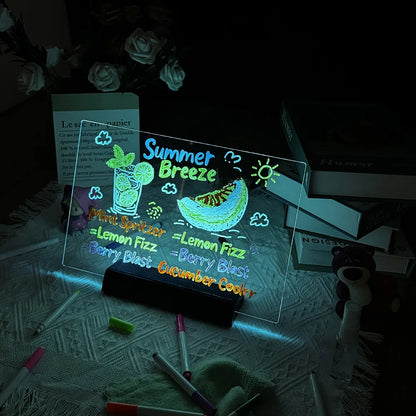 Comfora Tinova™ LED Message & Drawing Board