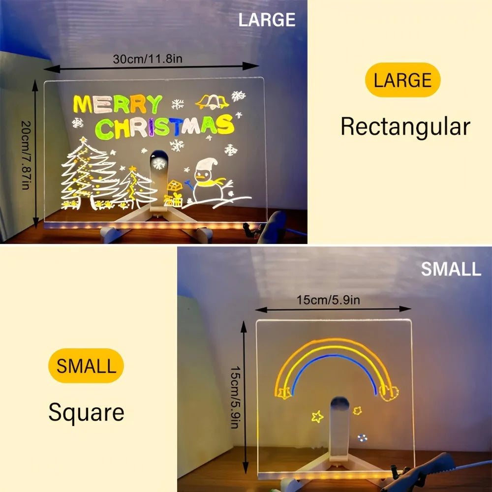 Comfora Tinova™ LED Message & Drawing Board