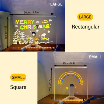Comfora Tinova™ LED Message & Drawing Board