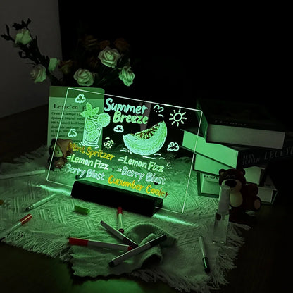 Comfora Tinova™ LED Message & Drawing Board