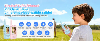 Kids Smart Video Walkie Talkie Camera