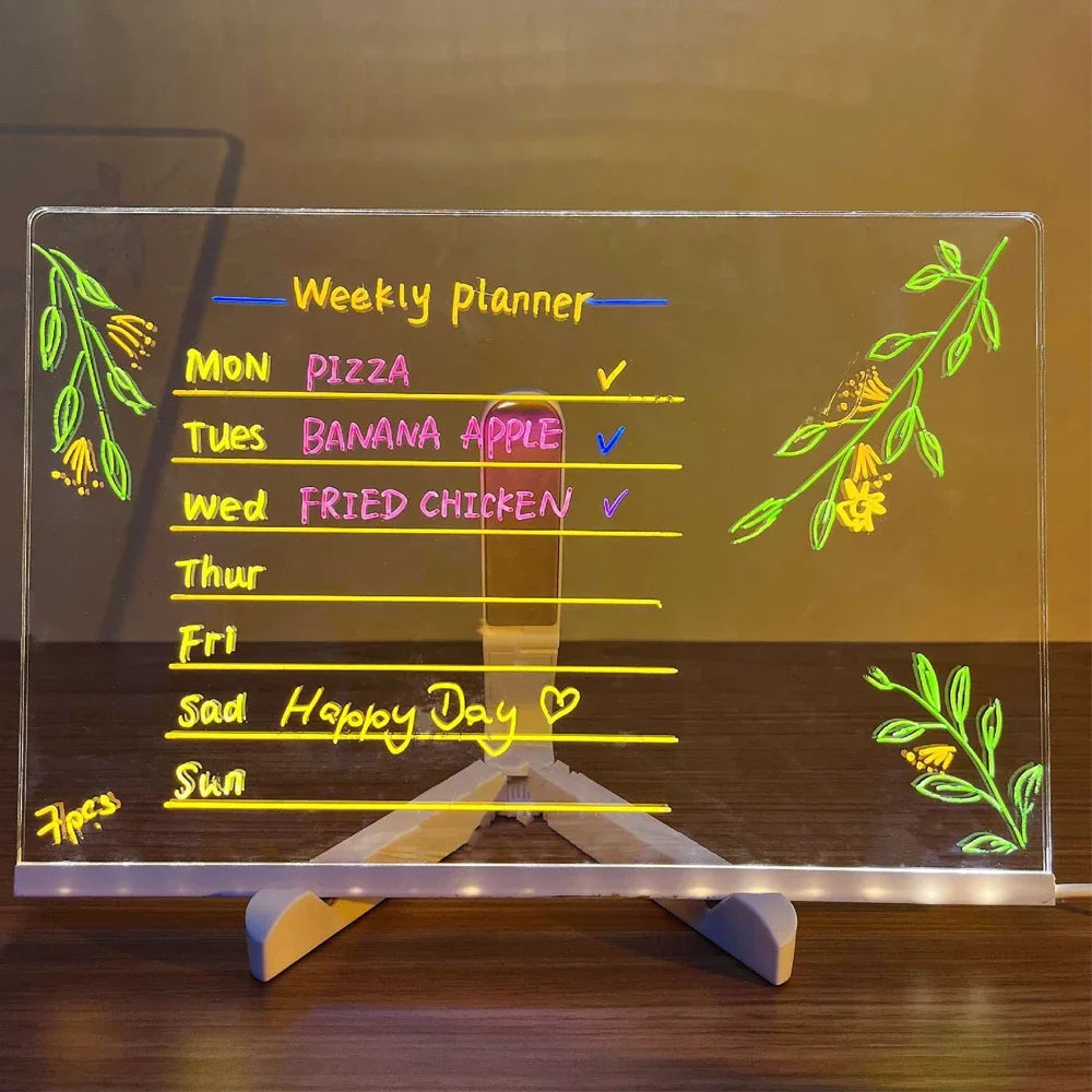 Comfora Tinova™ LED Message & Drawing Board