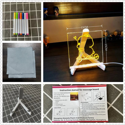Comfora Tinova™ LED Message & Drawing Board