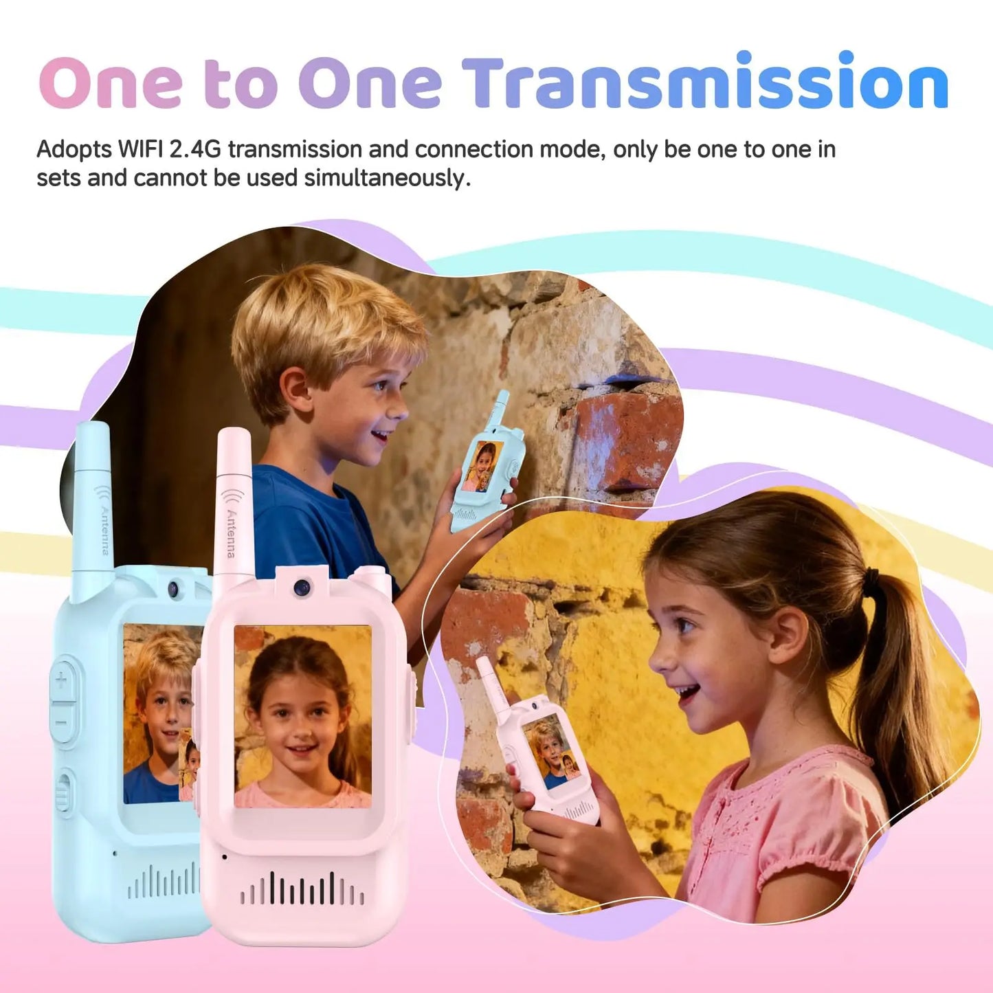 Kids Smart Video Walkie Talkie Camera