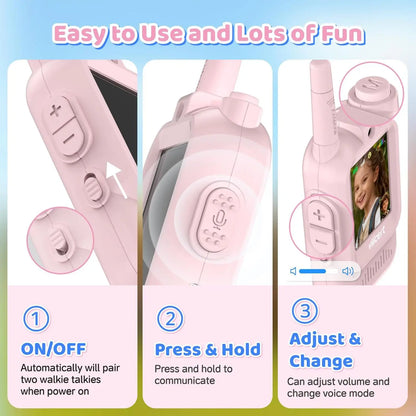 Kids Smart Video Walkie Talkie Camera