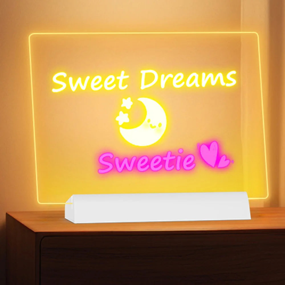Comfora Tinova™ LED Message & Drawing Board