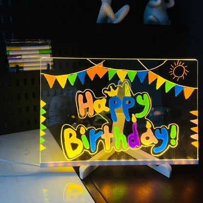 Comfora Tinova™ LED Message & Drawing Board