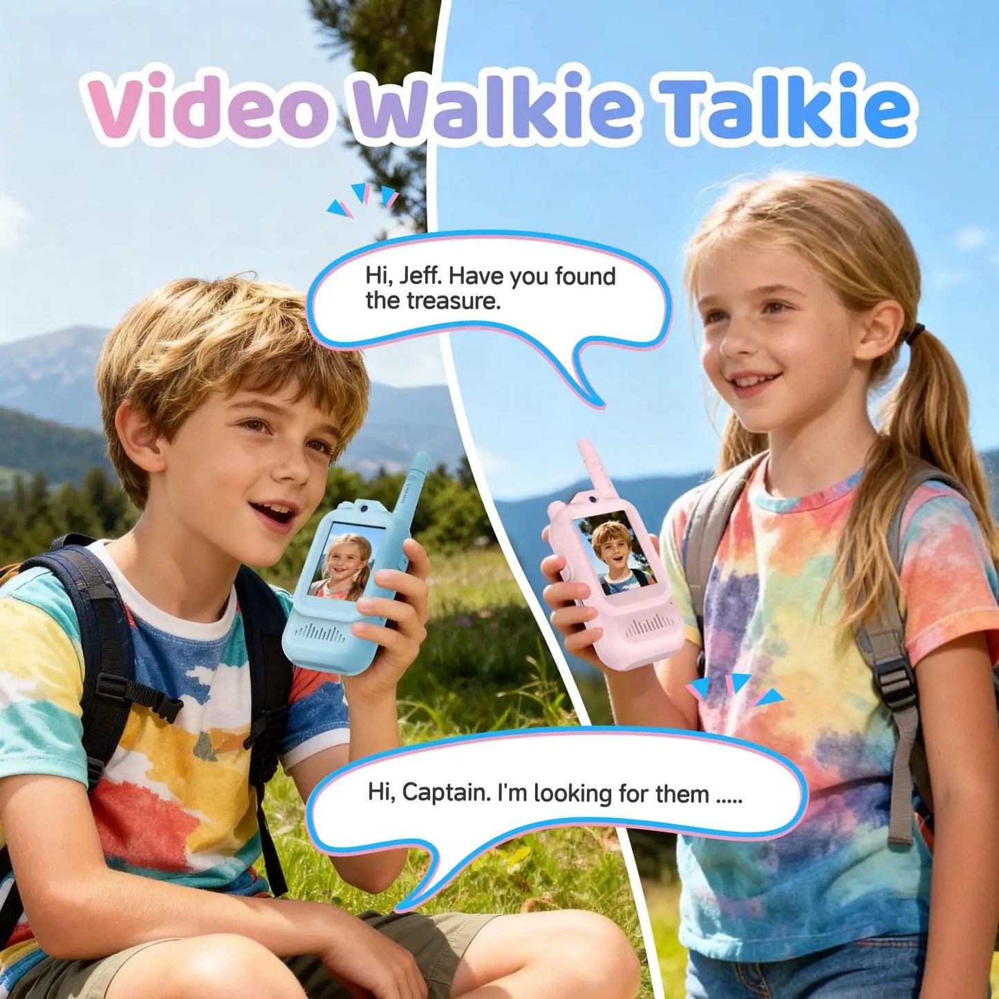 Kids Smart Video Walkie Talkie Camera